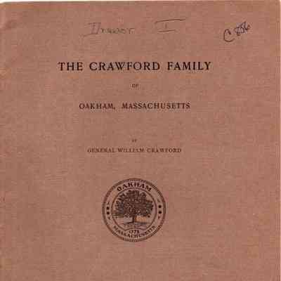 The Crawford Family of Oakham, Massachusetts