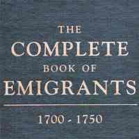 The complete book of emigrants; 1661-1699