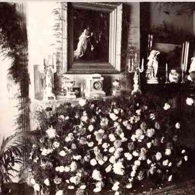 Taunton - Winthrop Street - Interior William Mason home - 1900