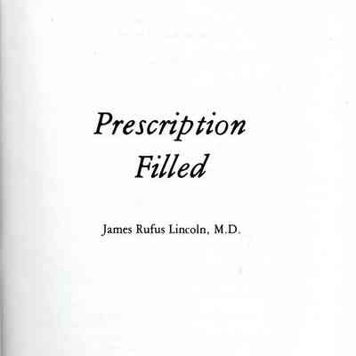 Perscription Filled