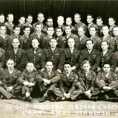 Camp Myles Standish - Hospital Platoon - 1943