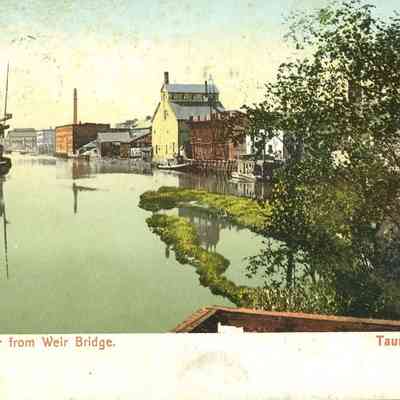 Taunton River from Weir Bridge