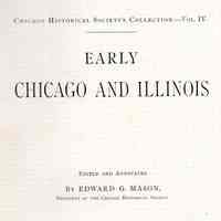 Early Chicago and Illinois