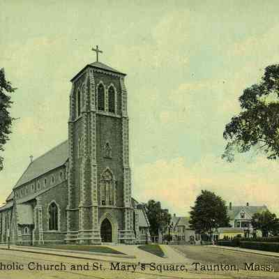 St. Mary's Church and St. Mary's Square, Taunton, MA