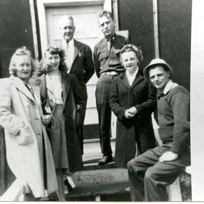 Camp Myles Standish - Transportation Office Staff - 1946