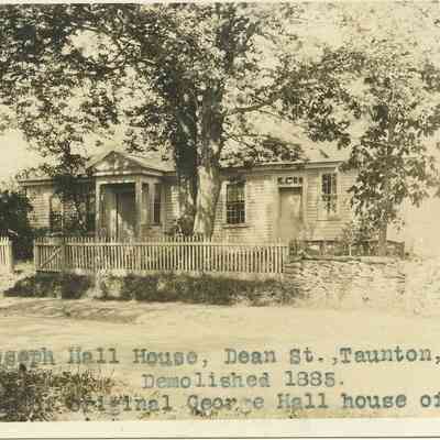 Old Joseph Hall House, Dean St., Taunton, MA