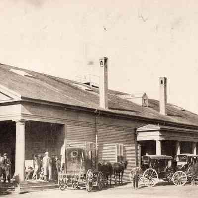 Railroads - Taunton Branch Railroad Station - 1860