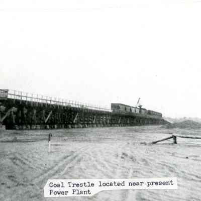 Camp Myles Standish - Coal Yard - 1946