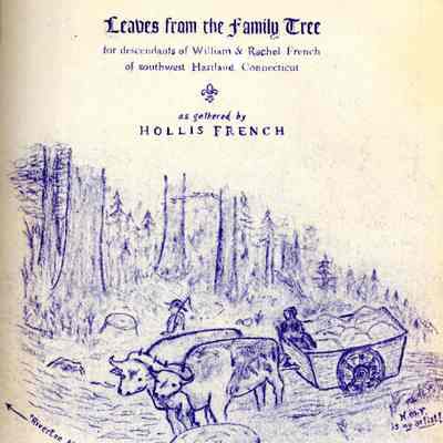 Leaves from the Family Tree for Descendants of William and Rachel French of South West Hartland, Connecticut