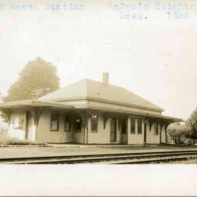 Railroad Stations - Walpole Heights, 1934