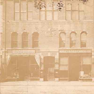 Taunton - Main Street - South Side - Dickerman's Bookstore - 1906