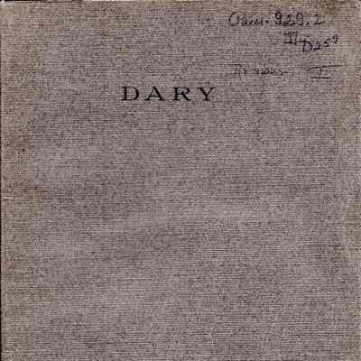 Lewis Dary of Norton, Massachusetts, and some of his descendants