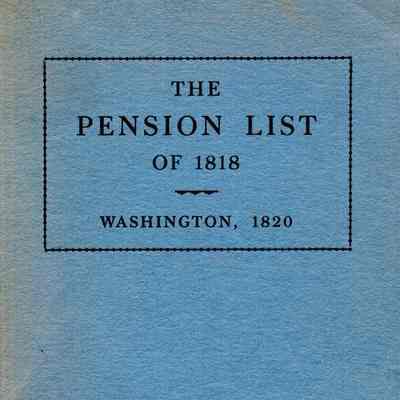 Letter from the Secretary of War, transmitting a report of the names, rank, and line, of every person placed on the pension list.