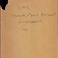 Seventy-third annual encampment: Department of Massachusetts: Grand Army of the Republic/ (Boston Committee on the 73rd annual encampment, G.A.R.)