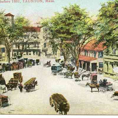 Taunton Green Before 1861, Taunton, MA