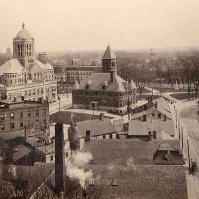 Taunton - Aerial Views - Taunton Center - 1902