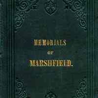 Memorials of Marshfield and Guide Book to its Localities at Green Harbor.