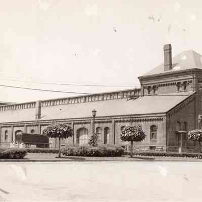 Railroads - Freight Depot at Tremont & Oak Streets - Taunton, MA - 1936
