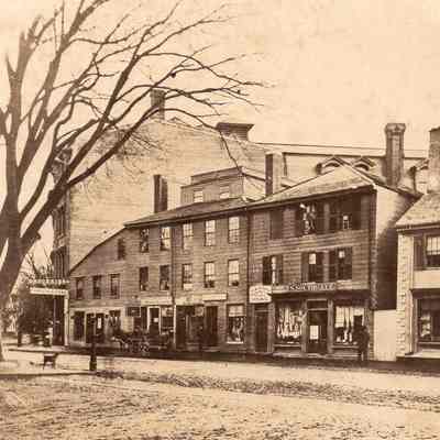 Taunton - Main Street - South Side - 1873