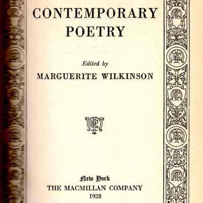Contemporary Poetry