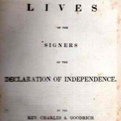 Lives of the Signers of the Declaration of Independence.