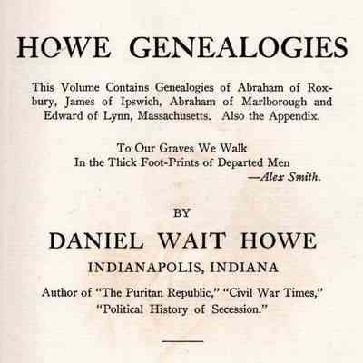 Howe Genealogies