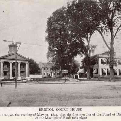Taunton - Taunton Green - North Side - Bristol County Superior Court House