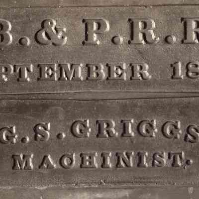Railroads - Boston and Providence Railroad Plaque