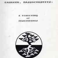 Taunton, Massachusetts: a directory of descendants