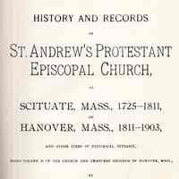 History and records of St. Andrew