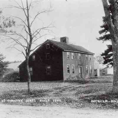 Raynham - Residence of Timothy Jones - Built about 1693