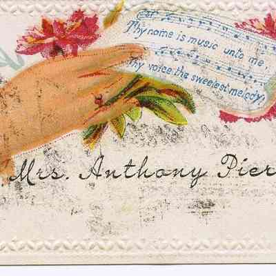 Mrs. Anthony Pierce Jr. (Calling Card)