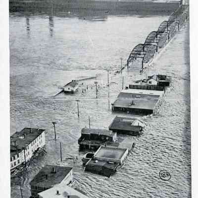 1936 Flood Lowell MA Merrimac River