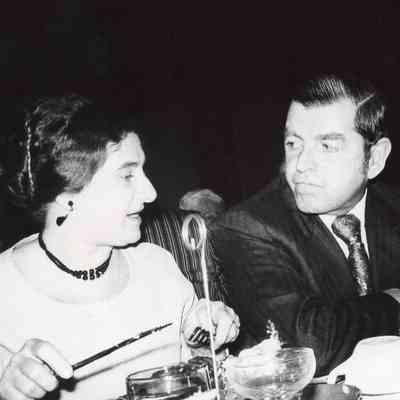 People - John Parker - Couple at Parker Event - 1971