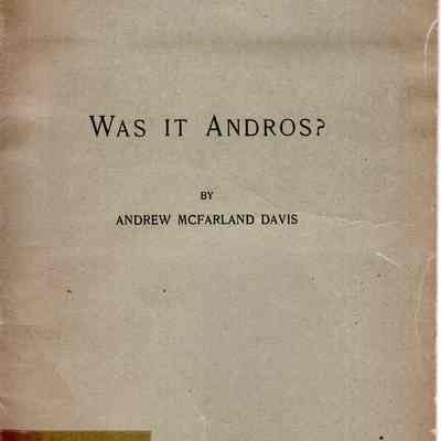 Was it Andros?