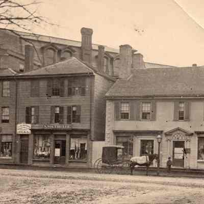 Taunton - Main Street - South Side - 1873