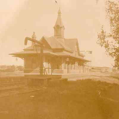 Railroads - Railroad Station in Taunton, MA