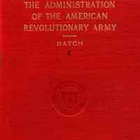 The Administration of the American Revolutionary Army