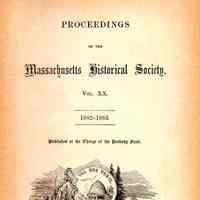 Proceedings of the Massachusetts Historical Society