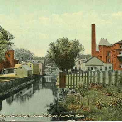 Reed and Barton Silver Plate Works From Mill River, Taunton, MA