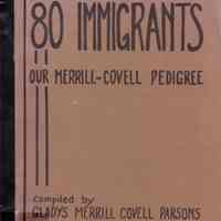 80 immigrants: our Merrill Covell pedigree.