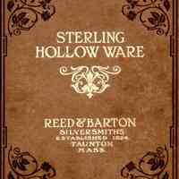 Sterling hollow ware: General catalog (in four divisions): Third Division