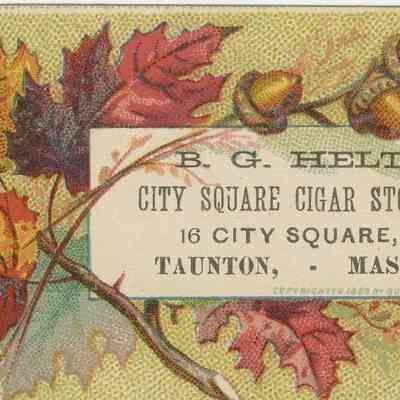B.G. Helt Cigar Store Taunton, MA