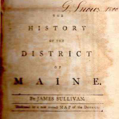 The History of the District of Maine