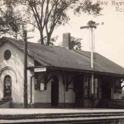 Railroads - New Haven Railroad Station - Norton - 1934
