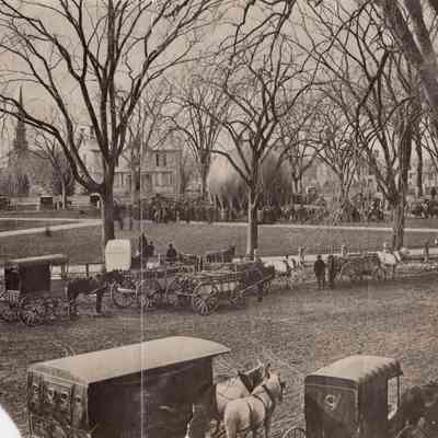 Taunton - Taunton Green - Balloon Ascension - Post Office Lot - Oct. 25 1867 or Nov. 19 1868