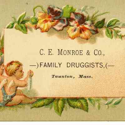 C.E. Monroe and Co. Family Druggist Taunton, Ma