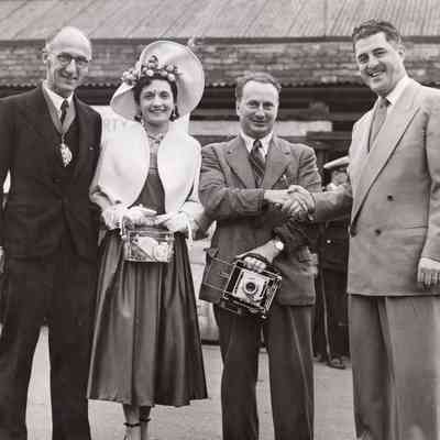 People - Mayor Parker and wife - Trip to Taunton England