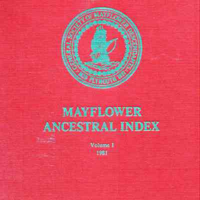 Mayflower ancestral index