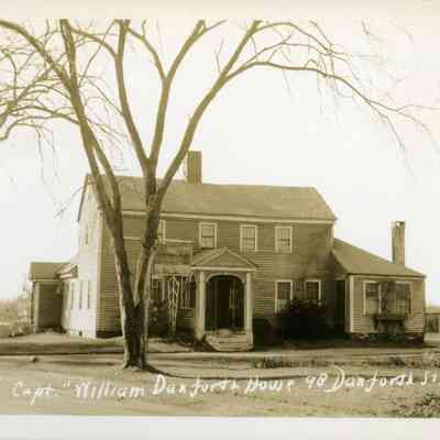 Taunton - Old Houses - Capt. William Danforth, 98 Danforth Street